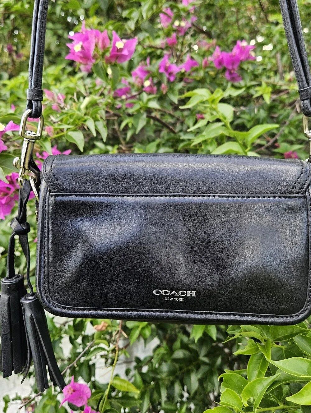 Authentic Coach Legacy Leather Flap Crossbody – Style 19914